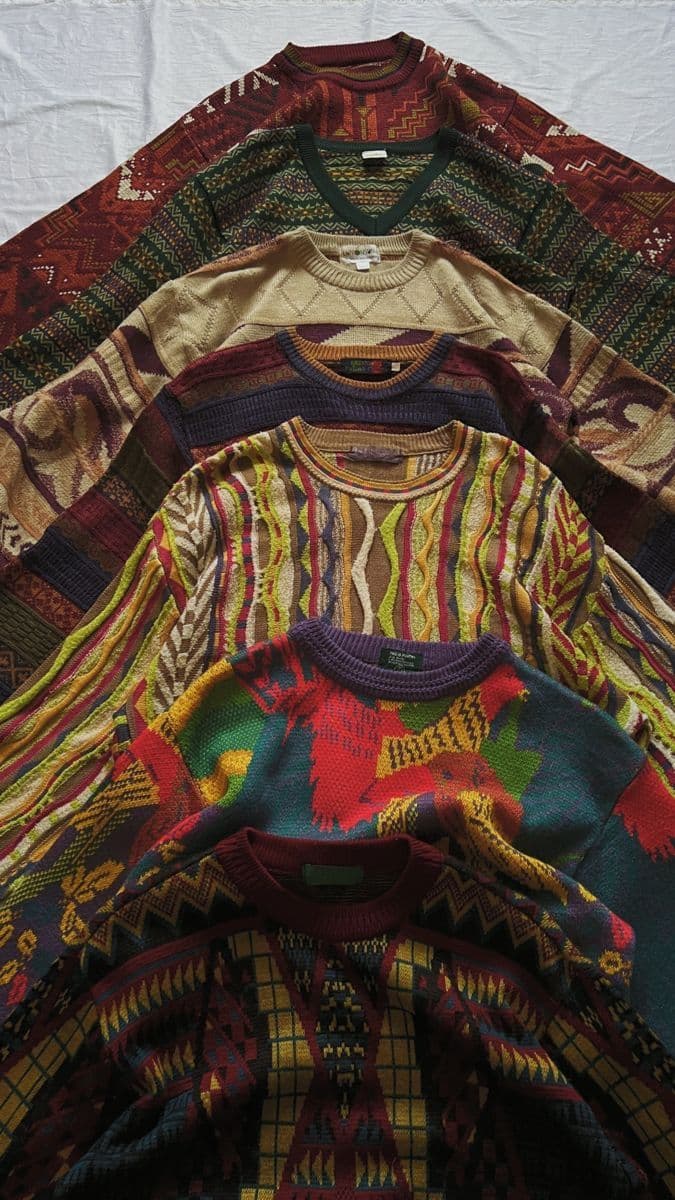 coogi shirt laying