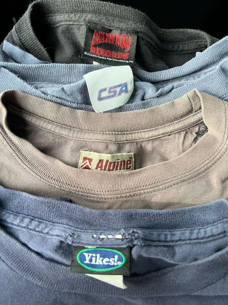 vintage t shirt label